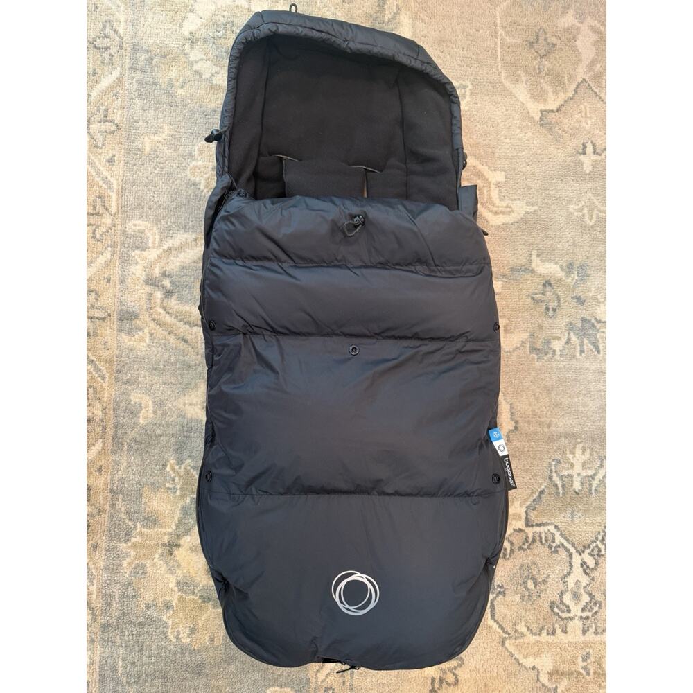 Bugaboo Thermometer Performance Footmuff Heritage Black NEW $250 - Picture 6 of 16